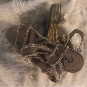 Candies mummy wrap espadrille